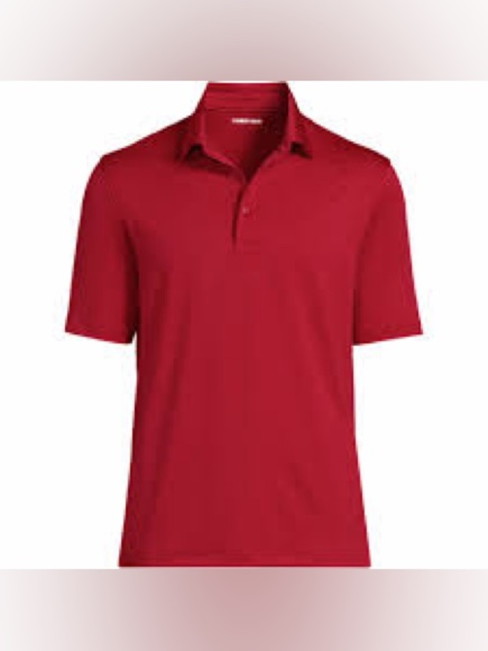 NWT SIZE XL RIVERS END Men's Classic Polo Shirt in Burgundy